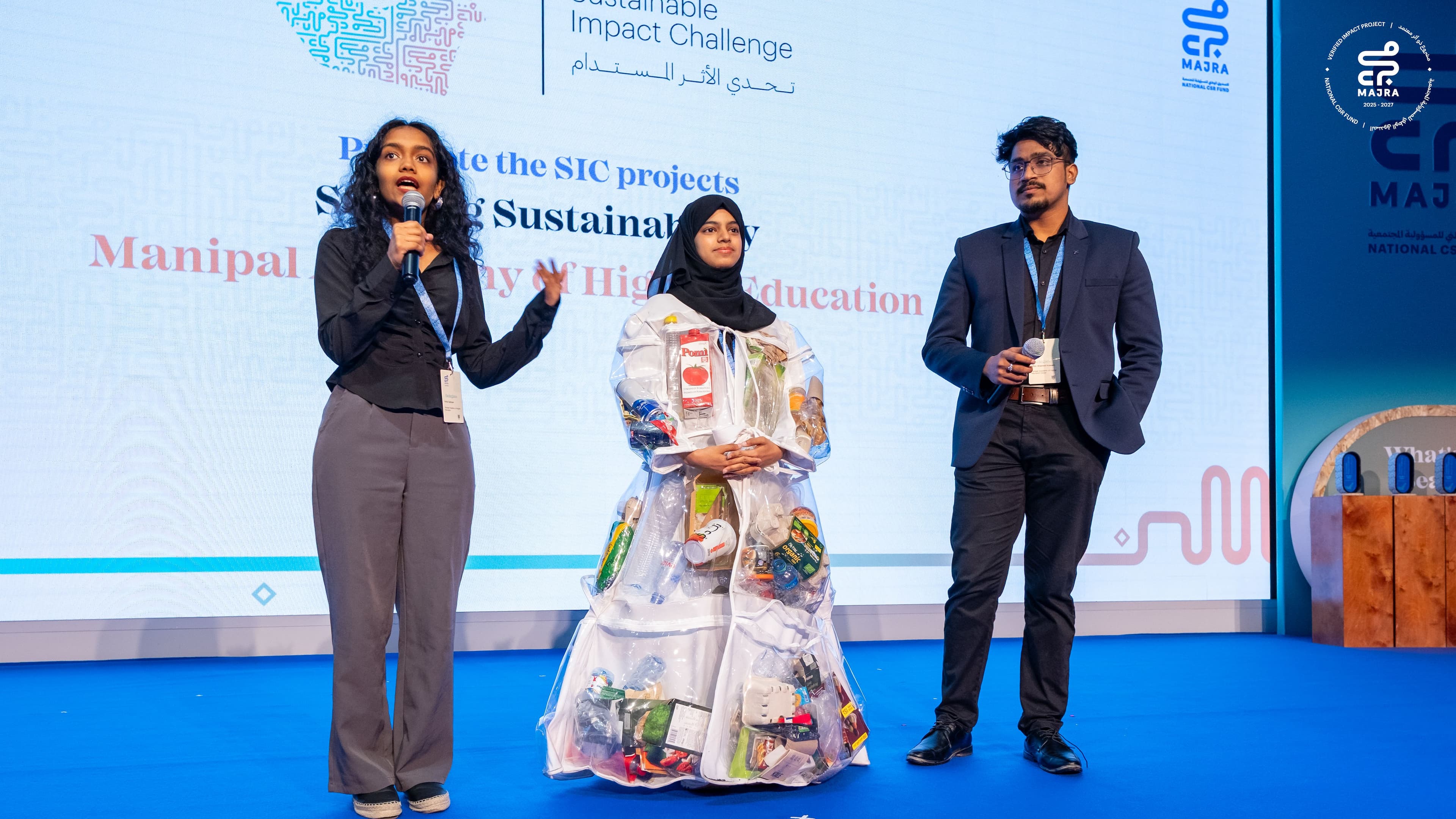 Student-Led Sustainability Program is recognised by Majra, UAE Federal Government Entity and is awarded AED 20,000 Grant