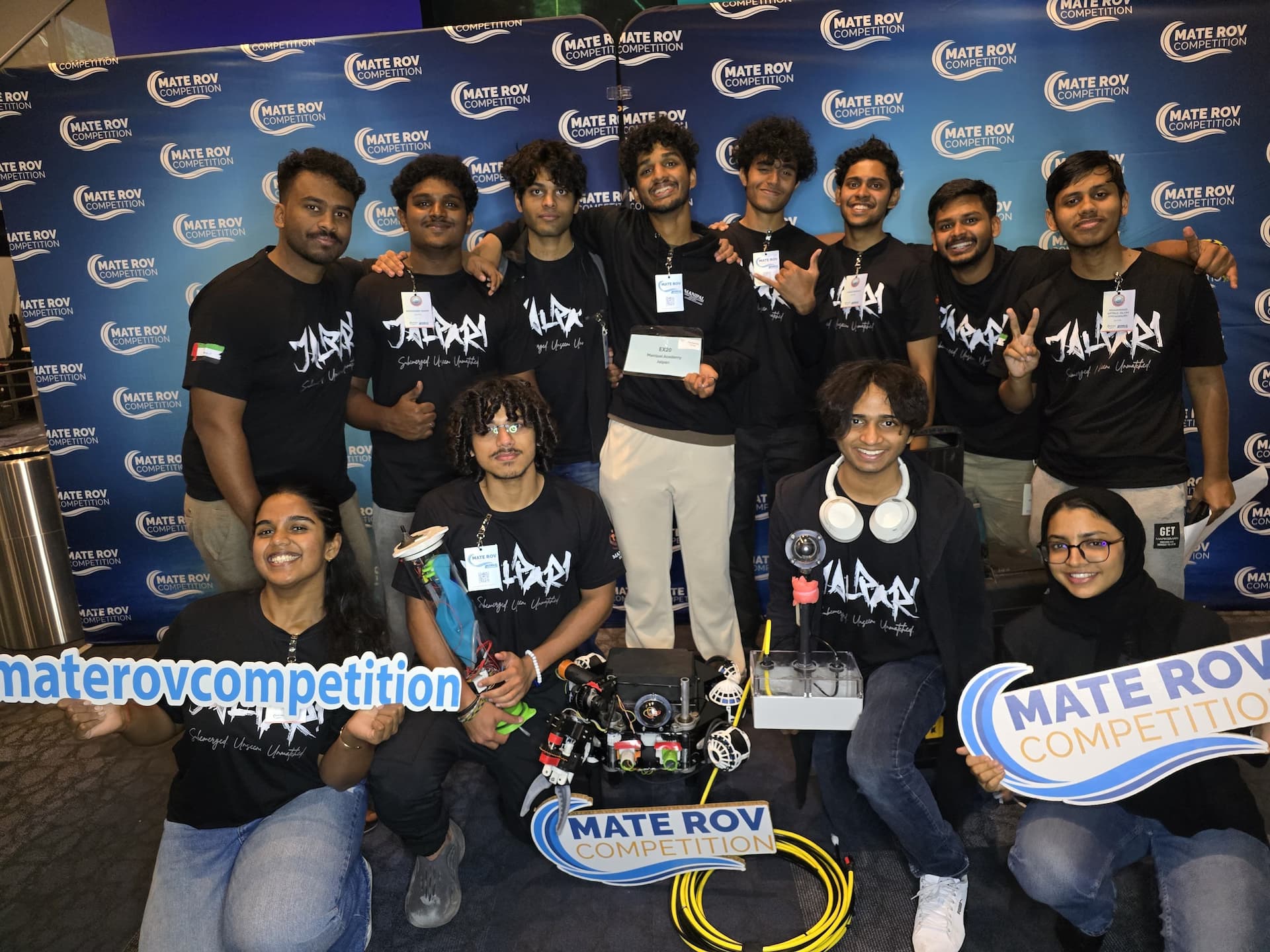 MAHE Dubai Represents UAE at Global Underwater Robotics Championship